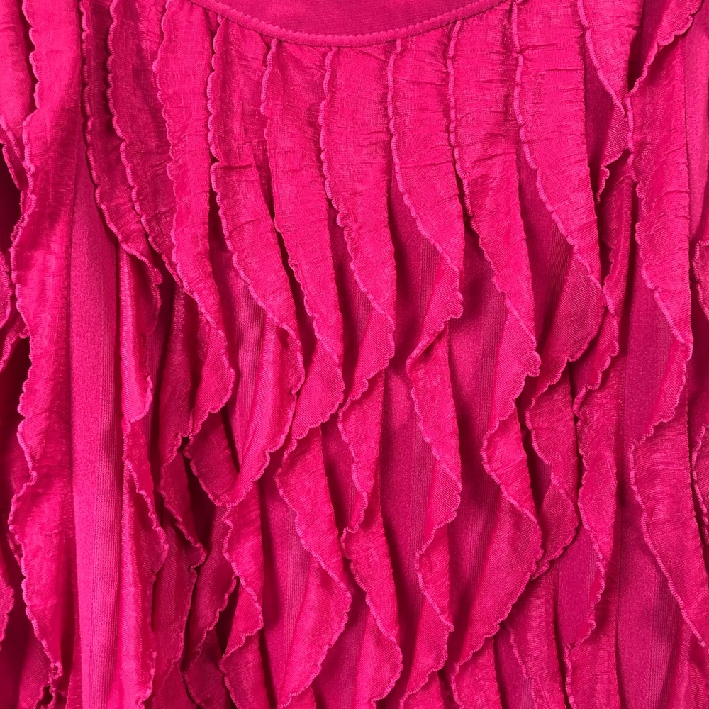 Cato Ruffled Short Sleeve Top - Picture 3 of 5